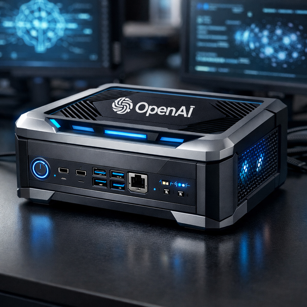 OpenAI planeja lançar seu primeiro dispositivo de hardware