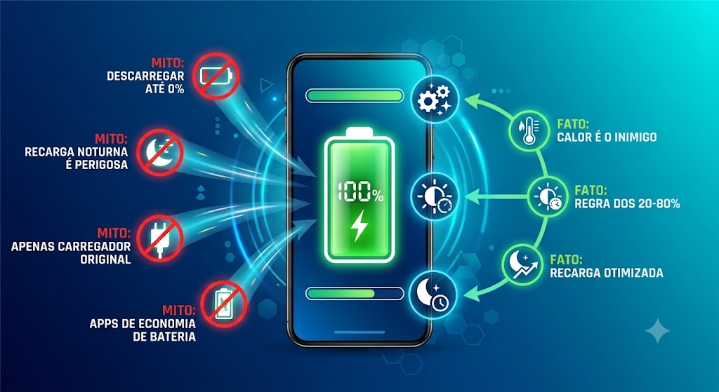 Como prolongar a vida útil da bateria do celular